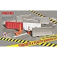 Meng 1:35 Scale Model Concrete and Plastic Barrier Set (Multi-Colour)