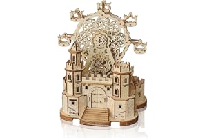Cuteefun 3D-träpussel, mekanisk konstruktion av trä, Artigianato Unico, Decoraioni, kreativa presenter till födelsedag, jul o