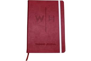Weightlifting House Daily Training Planner. Weight Lifting Training Journal To Track Olympic Weightlifting (Red)