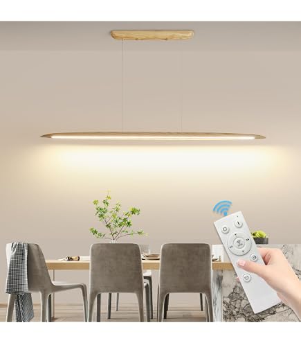 GIOTTO LED Pendelleuchte, 2x 18W, Warmweiß 3000K, 3240 Lumen, Schwarz – Dimmbar, Für Wohnzimmer & Küche