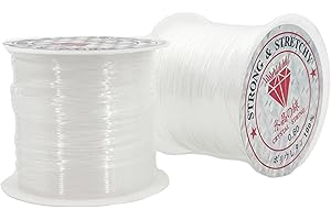 FILATI ITALIANI filo trasparente crystal Yuri 40-2 bobine da 30m per realizzare borse eleganti e fashon all'ultima moda (filo trasparente Crystal 40)