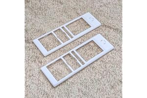 ULEIVA Replacement Housing 2 Pieces White Compatible with AVM FritzFon C5 Upper Shell Cover (White)