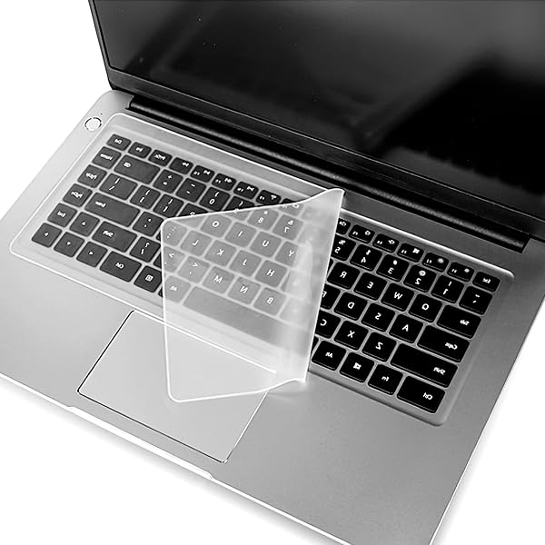 Universelle Tastatur-Schutzhülle Aus Silikon, Transparent, Wasserdicht