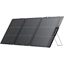 EcoFlow 160W Portable Solar Panel, Bifacial Design with N Type