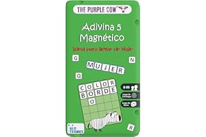 COXZD Old Teddys / The Purple Cow 6787 - TO GO - Adivina 5, Juego magnético de Viaje. Más 8 años