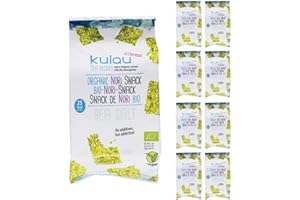 ‎KULAU GMBH Kulau Bio-Nori-Snack Sea salt, 8 x 4g