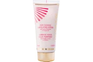 Makari Gommage au sucre exfoliant Pure Radiance 4,4 oz - Rajeunit et nourrit la peau pour un teint radieux doux et souple - Avec de vraies graines de fraise et de grenade - Pour tous les types de peau