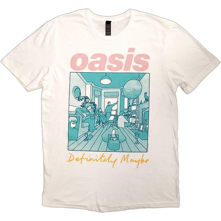 UK限定◆ oasis 30th Roll with It Tシャツ L Oasis T-Shirt – You Got to Roll with It - Unisex, 100% Cotton
