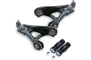 BESTPRICE 2x bras de suspension avant gauche droit, 2x barres de liaison avant Compatible avec NISSAN KUBISTAR Fourgon (X76), RENAULT CLIO II (BB_, CB_) (SB0/1/2_), KANGOO (KC0/1_) (FC0/1_)