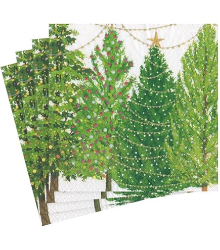 Caspari Tovaglioli Di Carta Per Pranzo – 3 Strati, 33x33 Cm, Motivo Floreale Con Uccelli E Uova, Confezione Da 20 - 5