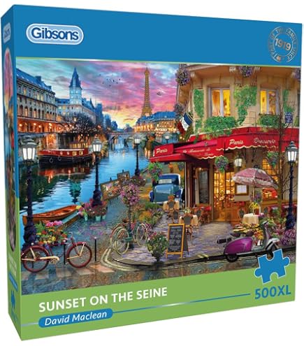 Gibsons Puzzle 500 Pezzi – Tammy's Cafe Di Greg Giordano 48x34 Cm – Cartone Riciclato