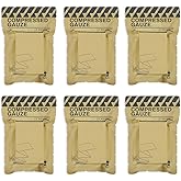 RHINO RESCUE Compressed Gauze Sterile Compressed First Aid, 6pcs | emergency medical dressing for IFAK, hemostatic control ba
