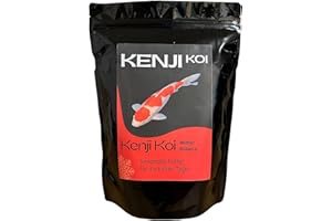 KENJI KOI Winter Balance 2,5kg 3mm - Sinkendes Koifutter Winter - Koifutter Frühjahr, Herbst, Winter | KENJI KOI Winterfutter - sinkendes Fischfutter | Wiederverschließbar