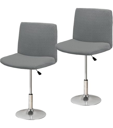 SDNAM Barhocker-Bezug Eckig 1/2/4 Set Stretch Barstuhlhussen Tresenhocker Bistrohocker Bezüge, Stretch Hussen Für Barhocker Waschbarer Bar Stuhl-Abdeckung Passend,für Café Schemel Hohe(#13,2pcs