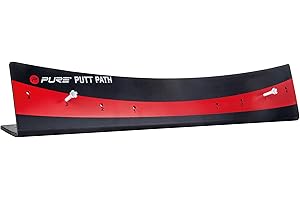 Pure2Improve Unisex Putt Path Putt Path - czarny/czerwony,