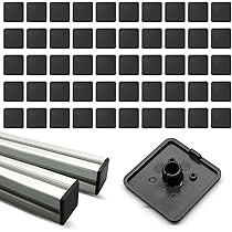 40 Stück Aluprofil Endkappen 30x30 Mm - Perfekter Schutz Für Aluminiumprofile