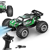 Solira Store - 1:18 &Ouml;l&ccedil;ek 2.4GHz Uzaktan Kumandalı RC Off Road Drift Araba 15 Km/h Hızlı Şarjlı LED Işıklı Amortis&ouml;rl&uuml; 1200 m