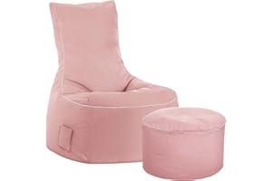 ‎SITTING POINT ONLY BY MAGMA Sitting Point Sitzsack-Set Scuba Swing + Hocker Altrose