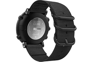 MoKo Band Compatible with Suunto Core, Fine Woven Nylon Adjustable Replacement Wriststrap Band with Double Buckle Ring for Suunto Core Smart Watch