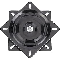 Losueeun 6 Places Bateau De Pêche Bateau De Pêche Siège Rotatif Rotation 360 Degrés Réglage Universel 15,4 X 15,4 X 2 Cm