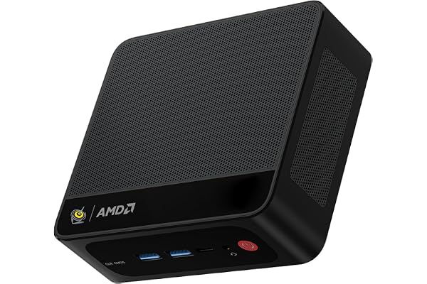 Beelink SER5 Pro Mini PC, AMD Ryzen 5 5500U 6 cœurs 12 Threads jusqu'à 4,0 GHz, 16 Go de RAM 480 Go de SSD, 4K Triple Screen Display (HDMI/DP/Type-C), BT5.2/Wi-Fi6 LAN 2.5G
