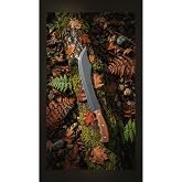 SKNIV Karbon &Ccedil;elik Outdoor Kamp Baltası 38cm K&ouml;k Ceviz Saplı YZ-2