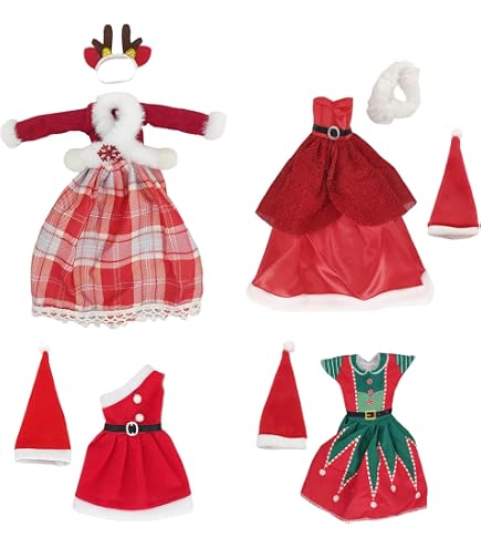 Produktbild von Wichtel Haus 12 Stück Weihnachtself Zubehör, Weihnachts Set Mit Wichtel Zubehör