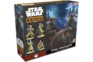Atomic Mass Games, Star Wars: Legion – Rebel Commandos (Rebellenkommandos), Erweiterung, Tabletop, 2 Spieler, ab 14+ Jahren, 120-180 Minuten, Deutsch, Mehrsprachig
