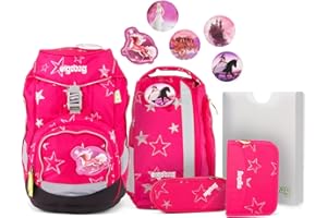 ergobag pack Set ergonomischer Schulrucksack Flexibel 6-teilig 1. Klasse Grundschule