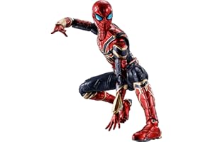 Tamashii Nations Spider-Man: No Way Home BAS63986 Figurki, Czerwony/Granatowy, Od 3 lat