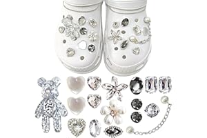 MAFHVV 17Pcs Shoe Charms for Silver for Croc Charms, Clog Decoration Cartoon Anime Charms Shoe Accessories, Cartoon Pvc Shoe Charms Decoration for Kids Teens Boys Girls Men Women Party Birthday Gifts