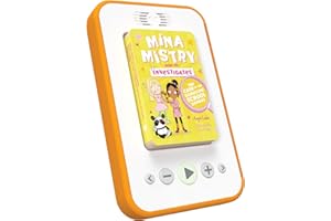 voxblock Kids Audio Book Player | No App, No Wifi Needed | Portable & Screen Free | Mina Mistry Intro Pack - The Case of the Disgusting School Dinners
