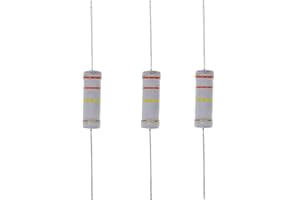 HUABAN 10 Pièces 5W 5 Watts 330K 330K Ohm 5% Résistance à couche d'oxyde métallique