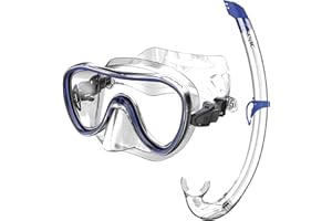 SEAC Salina Top, Set Maschera e boccaglio Unisex Adulto