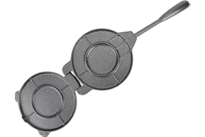 DIOCHE Presse à Tortillas, Presse à Tortillas en Alliage D'aluminium Antiadhésif de 6,5 Pouces, Outil pour Fabriquer des Accessoires de Cuisine Chapati Tortilla Maker
