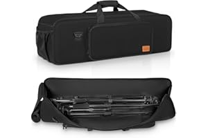 OUUTMEE 80 cm/31" Tragbare Stativtasche 80 x 21 x 21 cm/31,5" x 8,3" x 8,3" Stativ Tragetasche mit Schultergurt，für Kamerastativ, Lichtstative, Einbeinstative und andere Fotoausrüstung