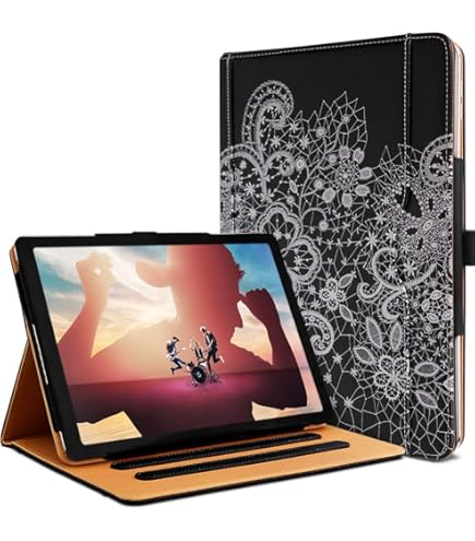 Case For REDMAGIC Astra Gaming Tablet,WUNIAK Premium Leather Business Folio Stand Cover For REDMAGIC Astra With Hand Strap,Black - View #11