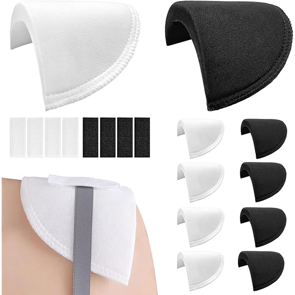 SUPVOX Lot De 20 Coussinets D'épaule En éponge Pour Couture, Blazer, Manteau, Vêtements, 10 X 18 X 1,5 Cm (blanc