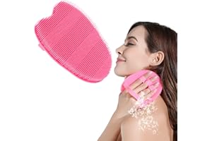 HieerBus - Spazzola per il corpo in morbido silicone antimicrobico, spugnetta esfoliante per donne e uomini, resistente alla muffa, agli odori e ai batteri