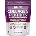 Premium Collagen Powder 300g Hydrolysed Bovine Collagen Peptides Powder - Halal Certified - Healthy Skin, Hair & Joints - Collagen Supplements for Women & Men (30 Days Serving 300g)