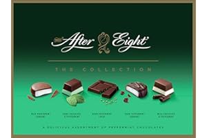 ‎AFTER EIGHT Nestlé AFTER EIGHT The Collection, Pfefferminzpralinenmischung mit dunkler Schokolade und Milchschokolade, raffiniertes Schokoladengeschenk für Genießer, 1er Pack (1x199g)