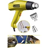 Steiner Germany Technology 3000 Watt 2 Kademeli &Ccedil;elik Rezistans Profesyonel Sıcak Hava Isı Tabancası