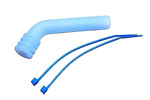 CPV 51813B 1/10 Scale RC Nitro Engine Exhaust Pipe Silicone End Deflector Blue 8mm