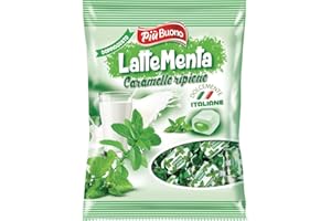 PIÙBUONO Più Buono CARAMELLE LATTE MENTA 150 grammi Dolcemente Italiane