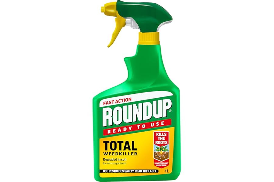 Roundup Total Fast Action Weed Killer, 1 Litre
