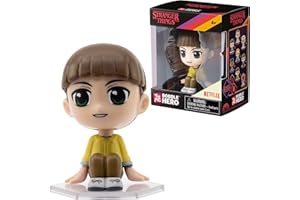 YuMe Stranger Things Bobble Head - Will Buyers 3.5" Mini Figure Collectable in Hero Window Box | Officially Licensed Netflix Merchandise | Toy Gift for Kids, Adults & Series Fans | Get all 8 Figures