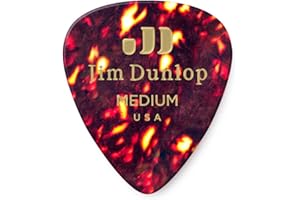 JIM DUNLOP Dunlop 483P05MD Lot de 12 Médiators pour Guitare Taille M