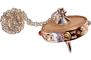 CHABOTTAKRA Pendolo con 7 cristalli di rocca Chakra