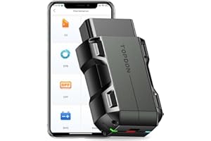 TOPDON Topscan OBD2 Diagnosis Maquina, Diagnosis Coche Multimarca Escaner para Coches, Herramienta de Diagnóstico inalámbrico para Todos los Sistemas, Prueba Activa, Todo el Software 1 año Gratis