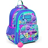 Coral High Lavanta Yeşil Pembe Grafiti İlkokul Okul Sırt &Ccedil;antası - Kız &Ccedil;ocuk